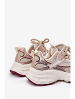 Lehké Dětské Tenisky Na Silné Podešvi Zlaté Xairana