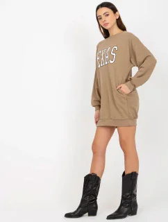 Dámská mikina EM BL U719.82P tmavě lila - FPrice