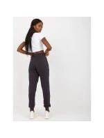 Grafitové tepláky basic s kapsami (B-005.53)