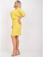 Dámské šaty NU SK 1572 žluté