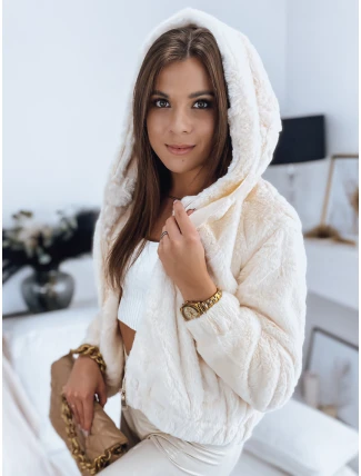 Dámská bunda FRESCO ecru FashionStreet TY3344