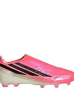 Dětské kopačky adidas F50 Hyperfast Elite LL FG růžové KK1310