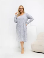 DU KN noční košile FP 602.15 šedá