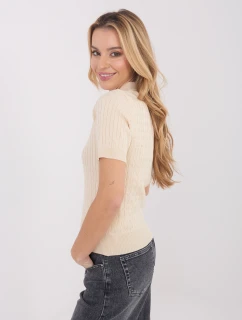PM SW svetr CV6679.32 světle béžový