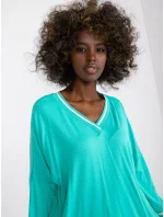 Halenka RV BZ 7805.66P tyrkysová Halenka RV BZ 7805.66P tyrkysová