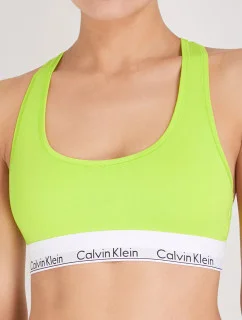 Sportovní podprsenka F3785E - ZIR - Neon žlutá - Calvin Klein