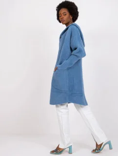 Dámský kabát MBM PL 1518.95P tmavě modrý - FPrice