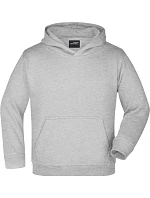 Daiber JN 47K Dětská mikina s kapucí 02.047K grey heather Daiber JN 47K Dětská mikina s kapucí 02.047K grey heather