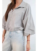 Dámská bavlněná bomber bunda na zip fango zelená Dámská bavlněná bomber bunda na zip fango zelená