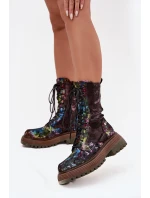 Dámské kožené workery Maciejka 06203-39 Multikolor