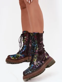 Dámské kožené workery Maciejka 06203-39 Multikolor