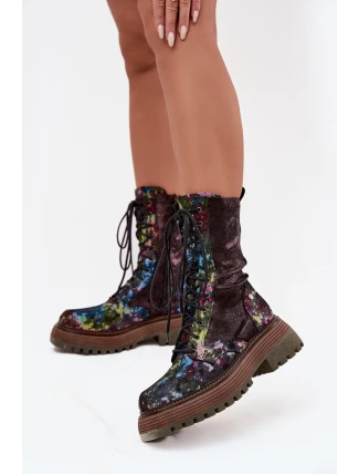 Dámské kožené workery Maciejka 06203-39 Multikolor