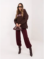 RV BL mikina A1082.24 tmavě hnědá