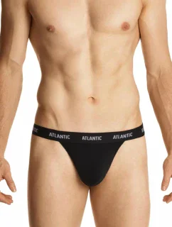 Pánská tanga 1572 black - Atlantic