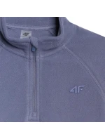 Dívčí fleecová mikina 4F F060 tmavě modrá 4FJWAW25UFLEF060 31S Dívčí fleecová mikina 4F F060 tmavě modrá 4FJWAW25UFLEF060 31S