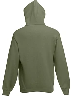 Fruit of the Loom Classic Hooded Sweat Jacket Mikina s kapucí 16.2062 classic olive Fruit of the Loom Classic Hooded Sweat Jacket Mikina s kapucí 16.2062 classic olive