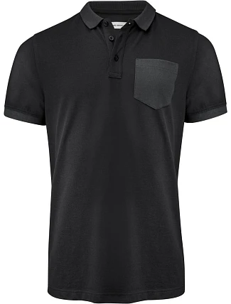 James Harvest Pinedale Polo Men Pánské piqué polo z těžké bavlny "Two-Tone" 62.5040 black James Harvest Pinedale Polo Men Pánské piqué polo z těžké bavlny "Two-Tone" 62.5040 black