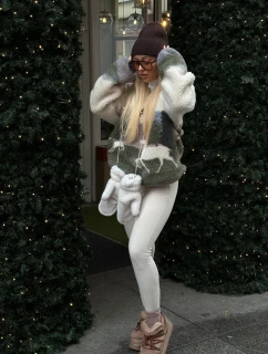 Nízké Sněhule Na Platformě S Kožíškem D.Franklin Hnědé DFSH370011