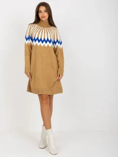 Dámské šaty LC SK 0098 okrové