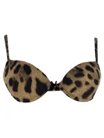 Dámská podprsenka DGWFBM21641 leopardí vzor - Dolce & Gabbana