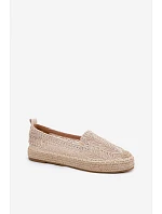 Dámské espadrilky 17392 béžové - Vincenza
