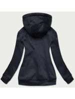 Tmavě modrá dámská tepláková mikina (W02-998) Tmavě modrá dámská tepláková mikina (W02-998)
