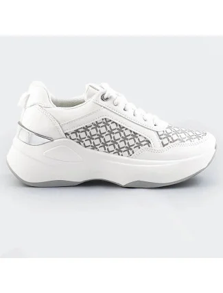 Bílé dámské sportovní boty (SG-137)