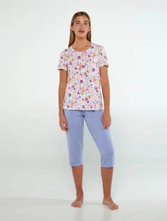 Vamp - Pyžamo s knoflíkovou légou 20032 - Vamp