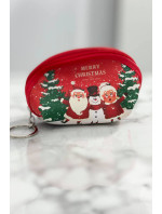 Kabelka s vánočním motivem BB315-159-PR11 červený