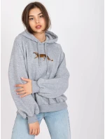 Mikina EM BL 651.99 šedá Mikina EM BL 651.99 šedá