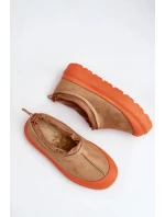 Dámské sněhule na platformě s nízkou holenní částí Camel Izamine