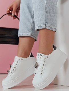 Dámské tenisky na platformě SOLICIA black FashionStreet ZY0873