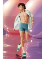 Pánské boxerky GO Smooth Short C2P - UNKNOWN - modré V003 - SLOGGI