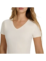 Dámské tričko 4F F2969 krémové 4FWAW25TTSHF2969 12S