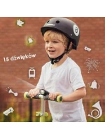 LED světlo + klakson Globber Mini Buzzer 530-110 DE1