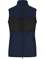 Daiber JN 1309 Dámská fleecová vesta 02.1309 navy/black