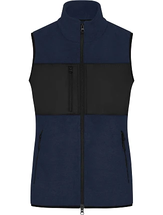 Daiber JN 1309 Dámská fleecová vesta 02.1309 navy/black