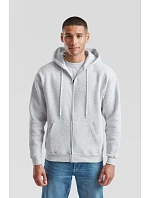 Fruit of the Loom Premium Hooded Sweat Jacket Mikina s kapucí 16.2034 heather grey