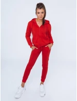 Dámské tepláky LARA červená FashionStreet UY0954 Dámské tepláky LARA červená FashionStreet UY0954