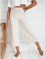 Dámské kalhoty culotte PERTH light beige FashionStreet UY1831