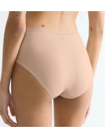 Dámské kalhotky GO Daily Cotton Midi 3P - BROWN - béžové 00LZ - SLOGGI Dámské kalhotky GO Daily Cotton Midi 3P - BROWN - béžové 00LZ - SLOGGI