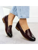 Dámská lakovaná obuv lord bordó Potocki 19337