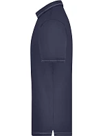 Daiber JN 569 Pánské žerzejové elastické polo 02.0569 navy/white Daiber JN 569 Pánské žerzejové elastické polo 02.0569 navy/white