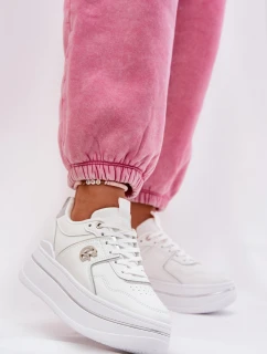 Dámské Sportovní Boty Na Platformě Bílé Caldeno