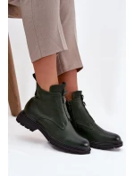 Dámské kotníkové boty Roselle – tmavě zelené