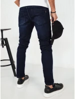 Pánské tmavě modré džínové kalhoty FashionStreet UX4142