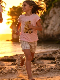 Pyžamo Cornette Kids Girl 871/115 Hug Me kr/r 98-128