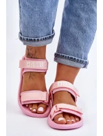 Dámské Sportovní Sandály Big Star LL274729 Růžové