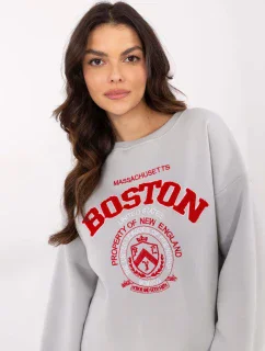 Mikina EM BL 617 15.55P světle šedá