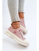 Dámské tenisky NN274129 růžové - Big Star